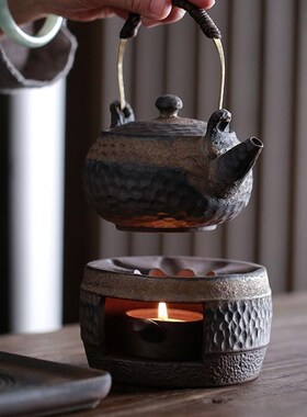 1Pc Teapot Warmer Retro Ceramic Tea Warmer Tea Heater Cerami