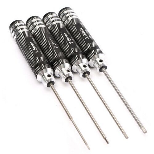 4 Pcs Hex Screwdriver Screw Driver Tool Kit Set for RC Car A