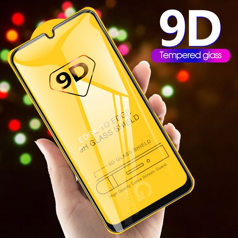 9d curved tempered glass on the for samsung galaxy a30 a50 a