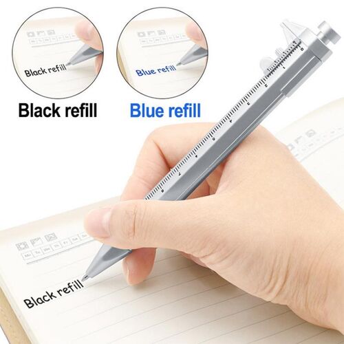 1 PC Vernier Caliper Tool Pen Ballpoint Pen Vernier Caliber