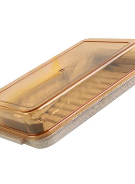 TTLIFE Butter Cutter Container Iron Plate Tableware Butter C