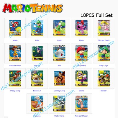 NFC Printing Card Work For Mario Sports Superstars Mario Te