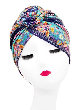 Indian arab wrap women head scarf turban caps trendy printed