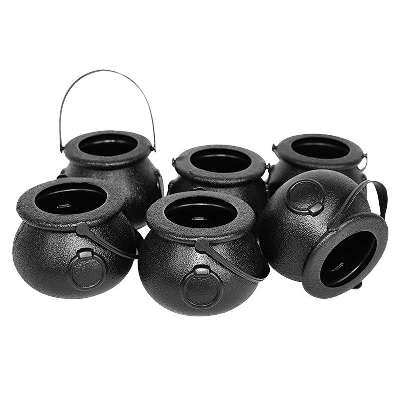 Mini cauldron candy pots