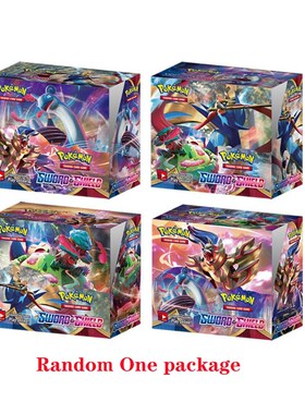 324Pcs/box Pokemon TCG Sword  Shield 36 Pack Pokemon Cards C