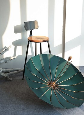 Double Uv Protection Umbrella Vintage Large Reinforced Umbre