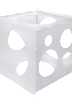 9 Holes Balloon Sizer Box PP Square Balloon Measurement
