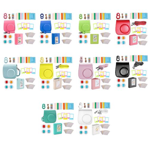 9 in 1 Photo Camera Album Frame Sticker Mirror DIY Fashion
