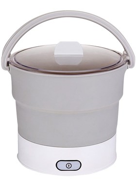 Foldable Electric Portable Hot Pot Cooker Kettle Steamer Boi