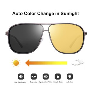 Men Night Vision Glasses For Car Women Anti Glare Lens Yell