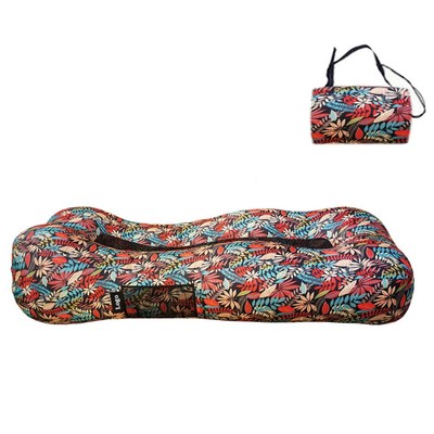 Outdoor Folding Inflatable Sofa Bed Nylon Waterproof Air Cou