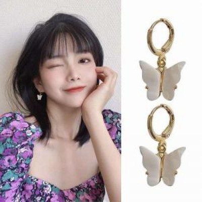 Punk Girl Earrings 2020 Korean Fashion New Earrings Tempera
