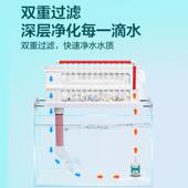 鱼缸过滤器滴流盒过滤盒干湿分离上过滤过滤盒低水位龟缸过滤神器