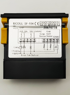 尚方SF-104 104A 104B 104S 104S-2 SF-104SN104P冷藏冷冻温控器