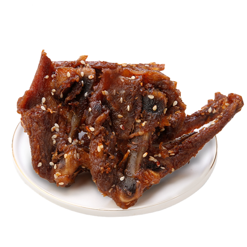 古味初锦 酱香鸭锁骨鸭脖/手作耐啃熏蒸嚼劲 200g
