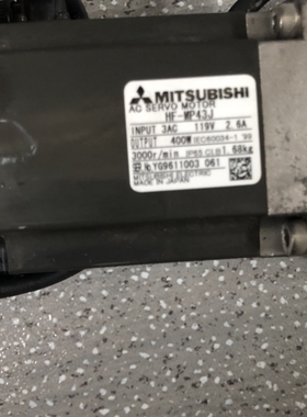 【议价】三菱伺服电机HF-MP43J/G-14A-11-F0AZX-D-BL1 议价