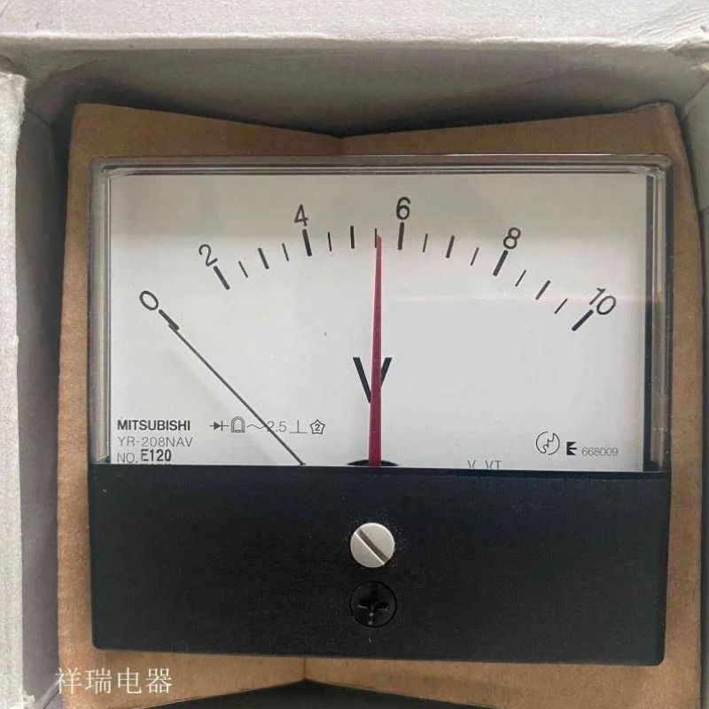 【议价】询价三菱指针式电流表YR-208NAV 0-10V 0-5V