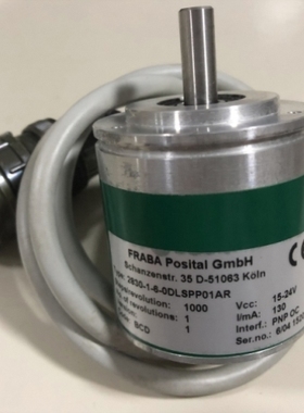 【议价】库存德国FRABA Posal GmbH 2830-1-6-0DLSPP01AR实拍