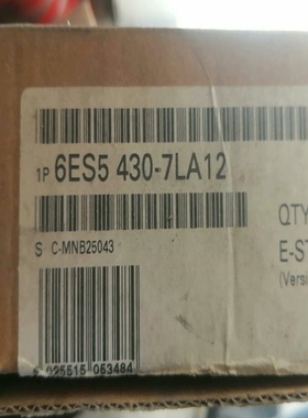 【议价】议价数字输入模块6es5430-7LA12.库存5个