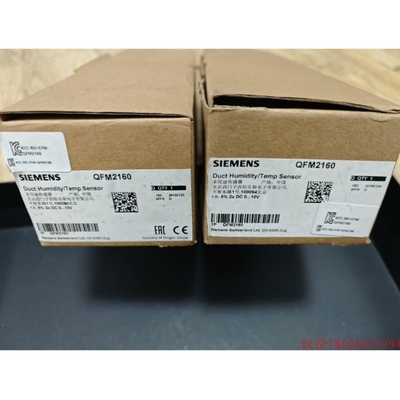 【议价】SIEMENS QFM2160 风道温湿度传感器询价