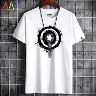 men's T shirts Tee men T-shirt for mens plus size fat big 13