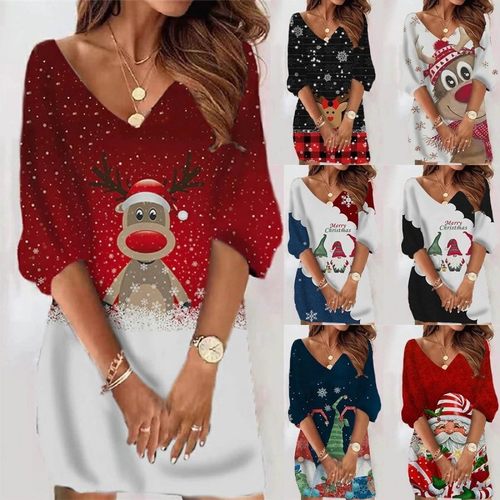 Christmas Costume Clothes Santa Claus Dress Men Fancy Suit