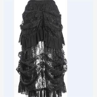 Punk Gothic banquet bird il lace dress