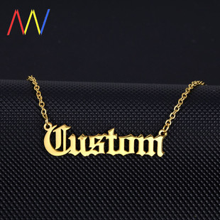 Personalized Name Necklace ,Customized Nameplate Necklaces