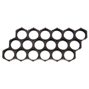 21700错位拼接支架 锂电池错位可拼接支架1X10 1X13互拼错位支架