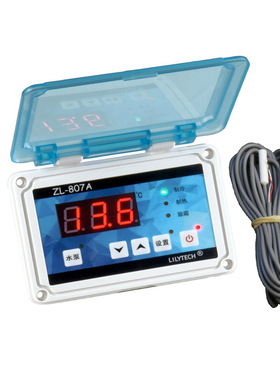 LILYTECH苏州百合 807A 海鲜机温控器 鱼缸温控器  水循环恒温控