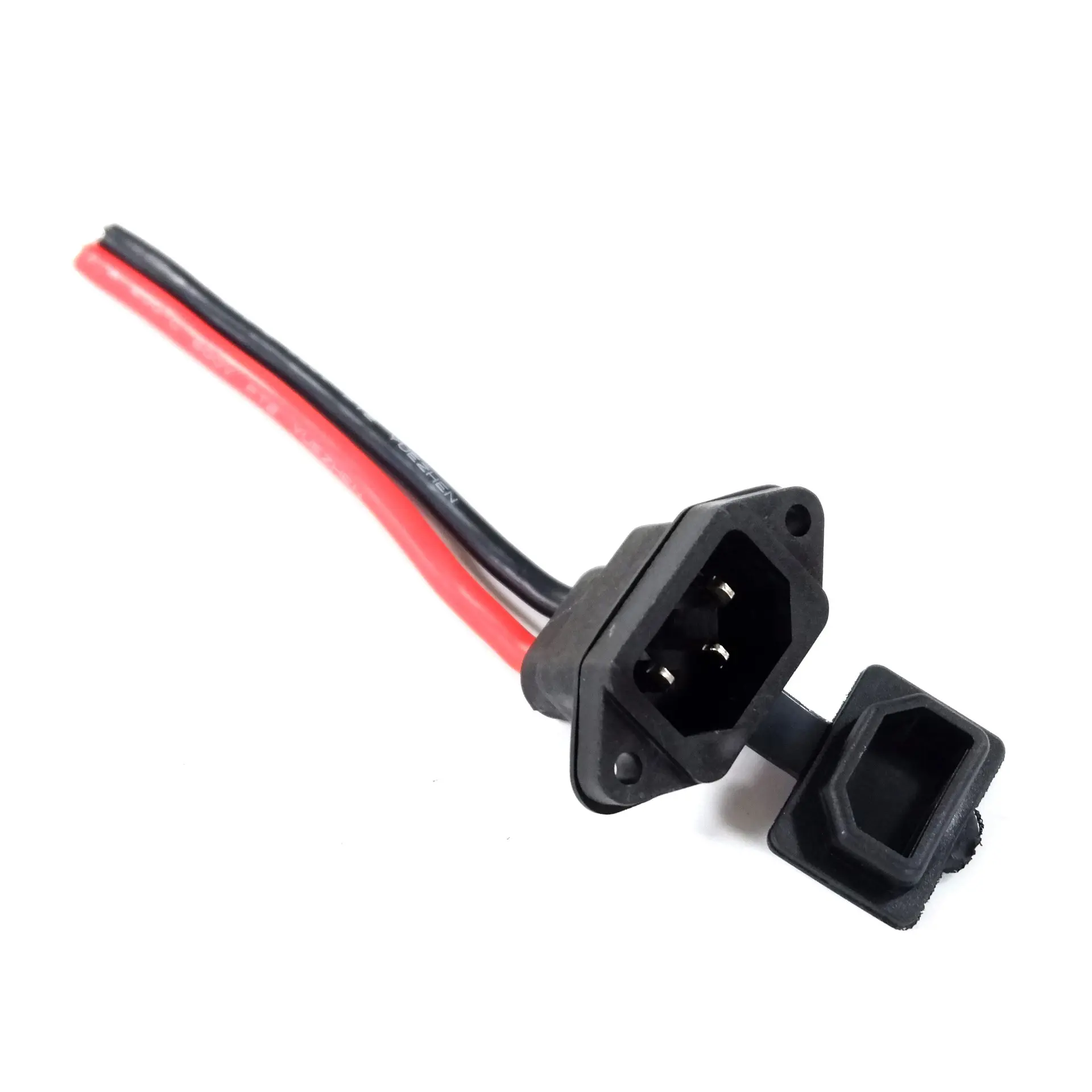 30A大电流三竖品字形插头电动