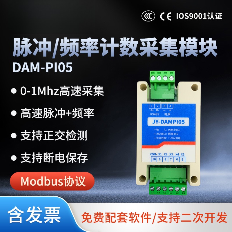 高速脉冲频率采集输入模块PWM