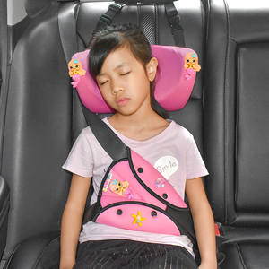 儿童汽车用靠枕护颈枕睡眠枕宝宝车载记忆棉枕头u型脖枕睡觉神器