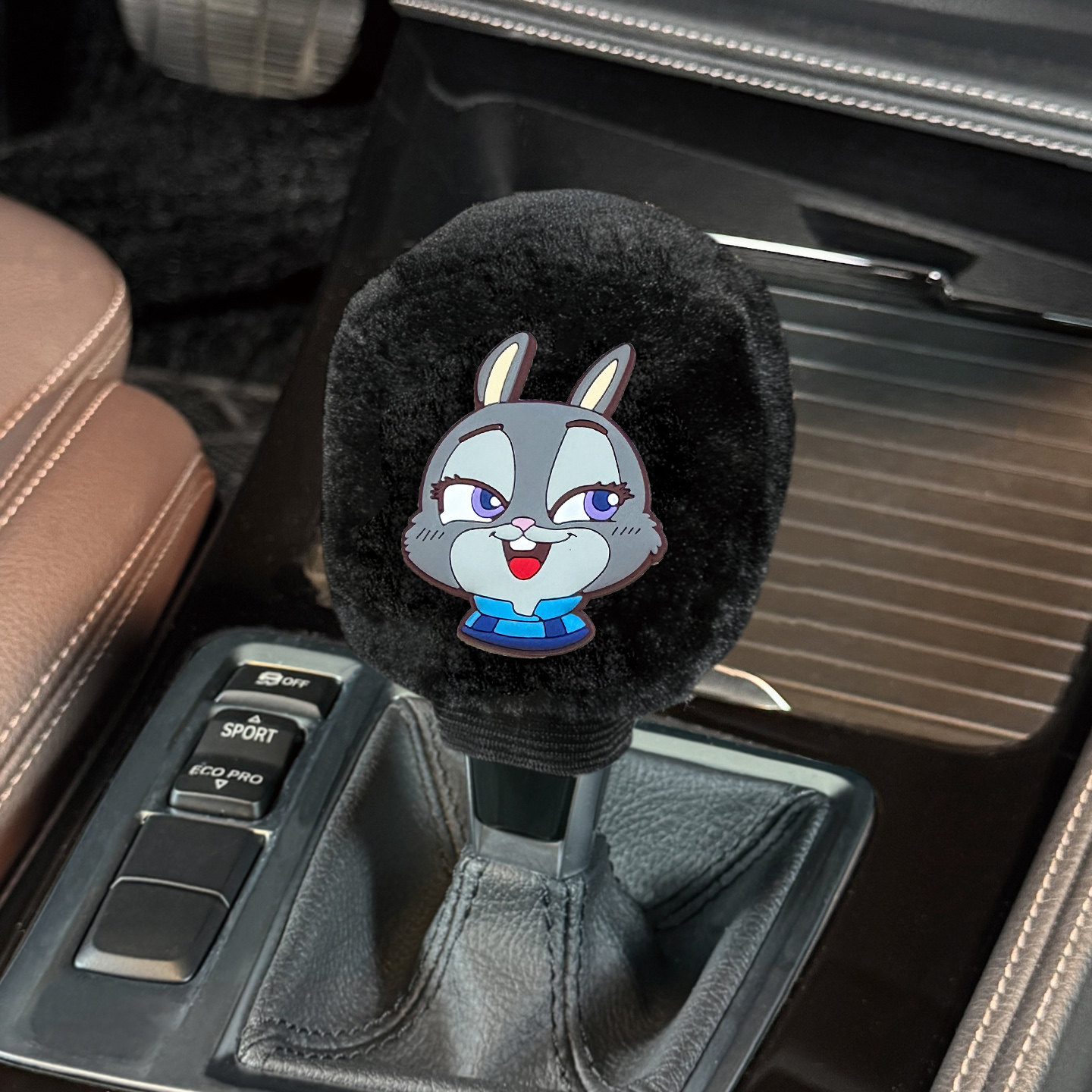 汽车档位套排挡套档杆套冬季毛绒