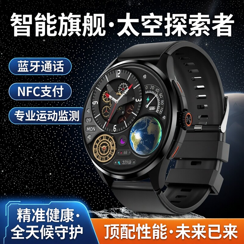 智能手表iwatch顶配版watch5pro蓝牙可接打电话nfc运动手环