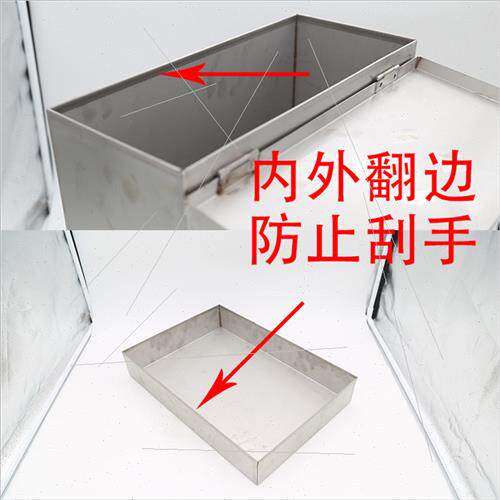 201 304不锈钢水箱 盒子 托盘定制 钢板激光切割折弯焊接非标加工