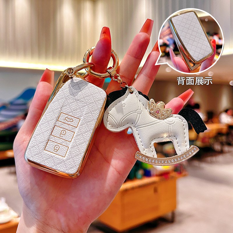 适用于雷克萨斯钥匙套rx300/es200/nx200/es300h车ux260h皮纹壳女