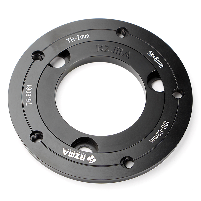 电摩245刹车盘增高垫片调居中82内径铝合金瑞祖玛高精密五孔法兰