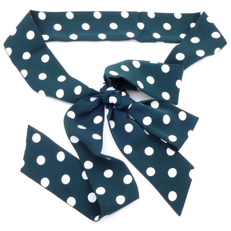 包装女打结裤带可配包饰带波点打结布丝带e装饰配裙腰链腰带丝巾