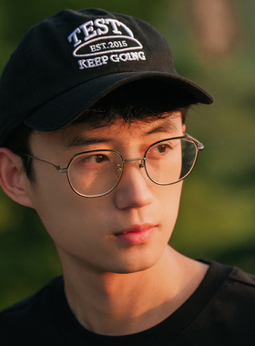 TESTV七周年KEEP GOING 复古两色 立体刺绣 软顶纪念棒球帽