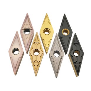 数控菱形刀片35度尖刀两面用外圆不锈钢刀粒VNMG160404车床刀片