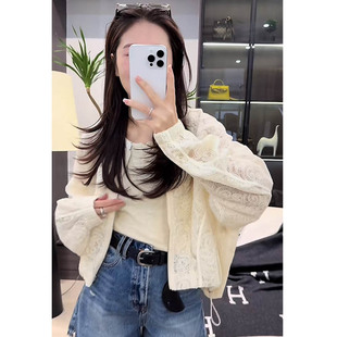 薄款棒球服防晒衣女款2025新款韩版洋气小个子蕾丝短外套薄款减龄