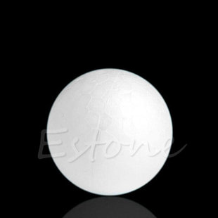 Modelling XMAS 10Pcs 80mm Foam Ball Styrofoam Polystyrene