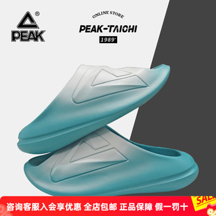 太极沙滩鞋 男款 篮球防滑凉拖外穿 小胖拖25年运动拖鞋 匹克态极拖鞋