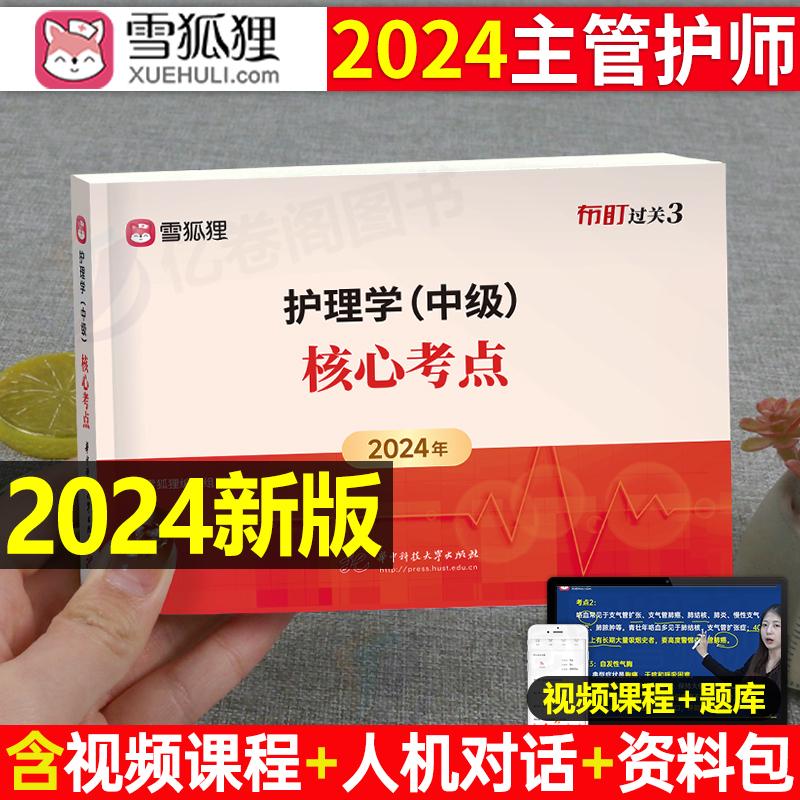 主管护师中级备考2024年护理学考试核心考点教材书知识点口袋书习