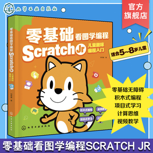 Jr儿童趣味编程入门 Scratch scratch少儿游戏 零基础看图学编程