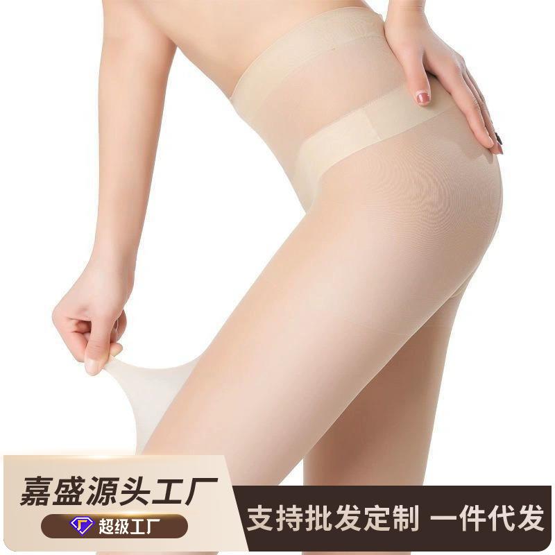 包邮菠萝袜女连裤丝袜打底裤防勾丝袜子薄款塑形美运动性感