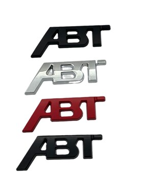 ABT小号贴标适用于奥迪A4LA6L大众车标高尔夫7速腾polo迈腾CC尚酷