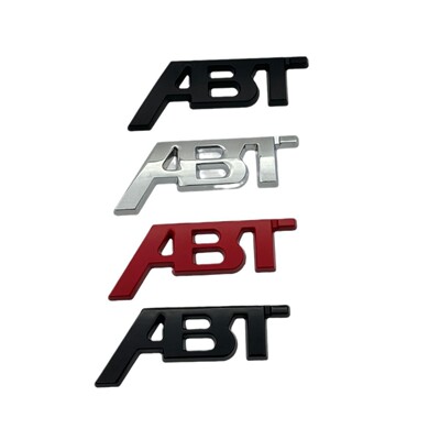 ABT小号贴标适用于奥迪A4LA6L大众车标高尔夫7速腾polo迈腾CC尚酷