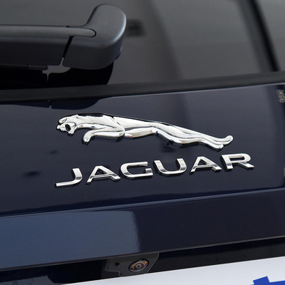 适用于捷豹车标JAGUAR后尾箱标贴 捷豹XJ XF F-TYPE改装后尾车标